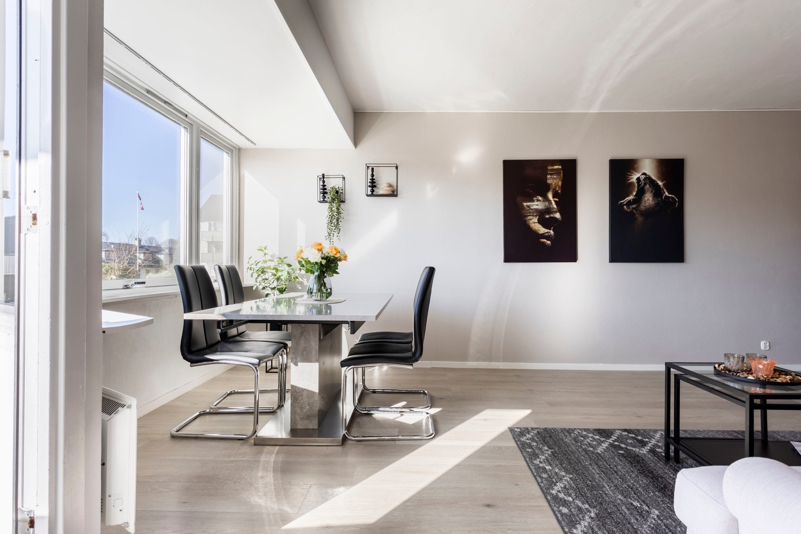 Stuen måler 22,0 m² Galleribilde