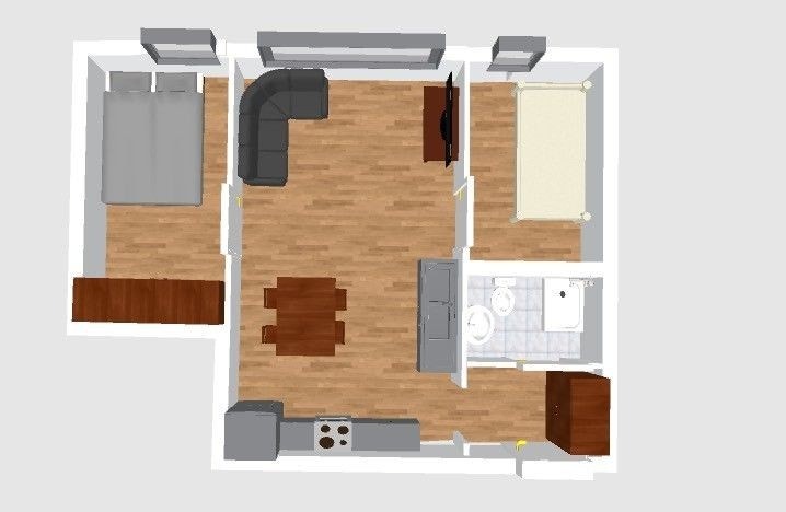 Plantegning. Galleribilde