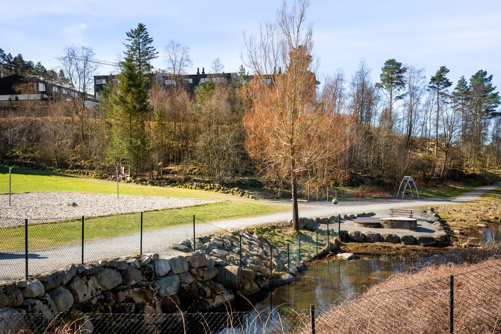 Nærområdet er idyllisk Galleribilde