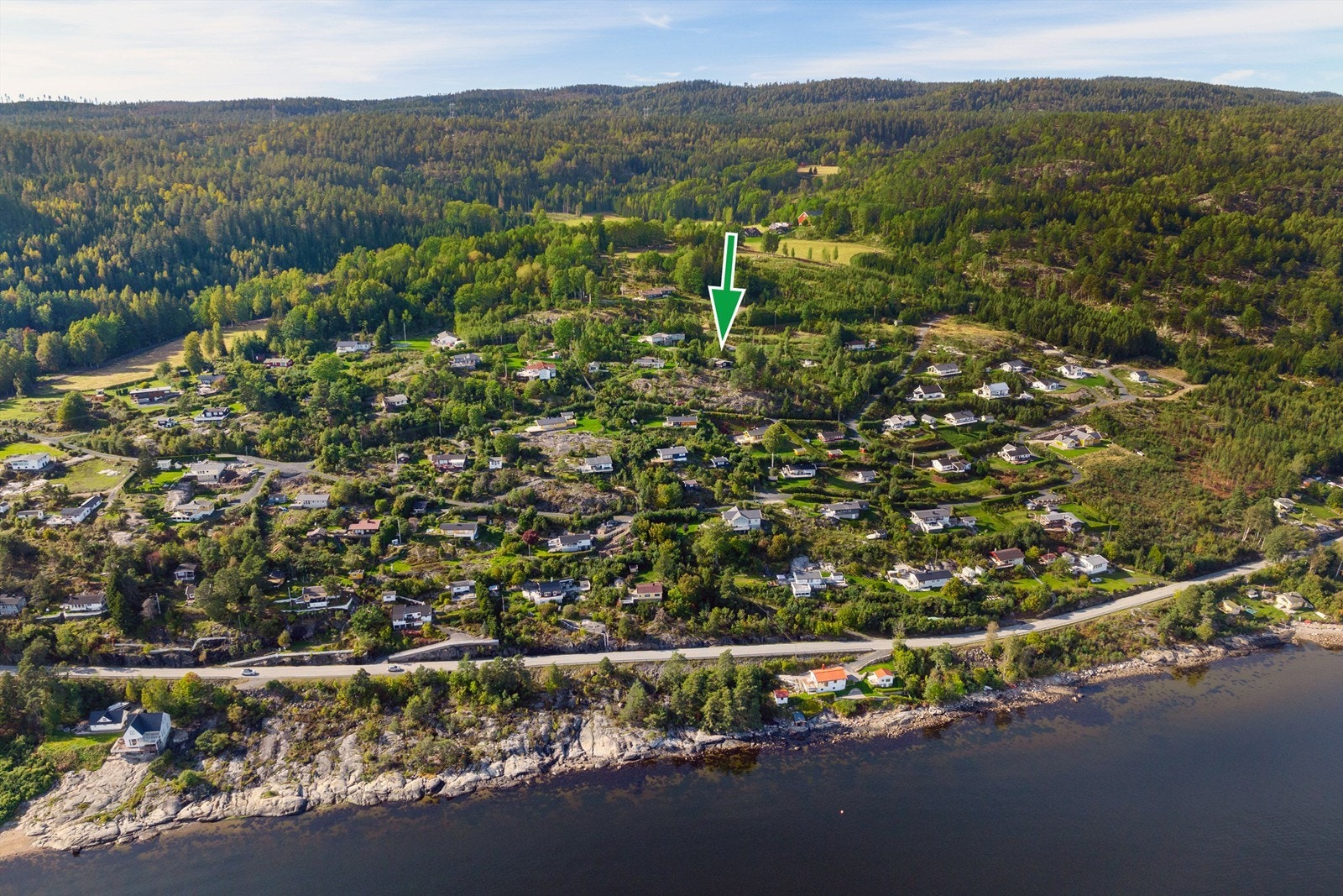 Dronebilde Galleribilde