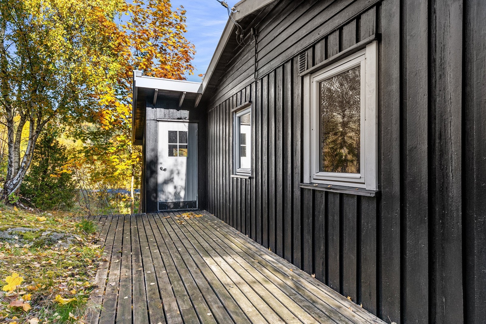 Praktisk bod på baksiden av hytta Galleribilde