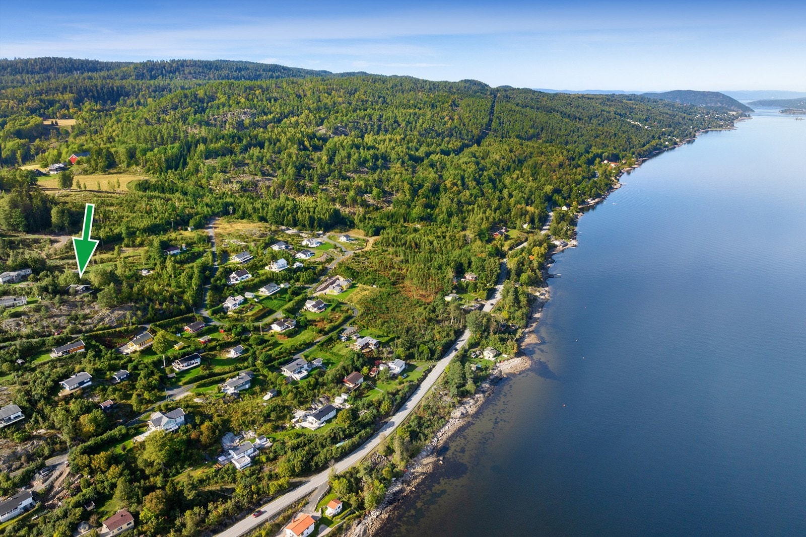 Dronebilde Galleribilde