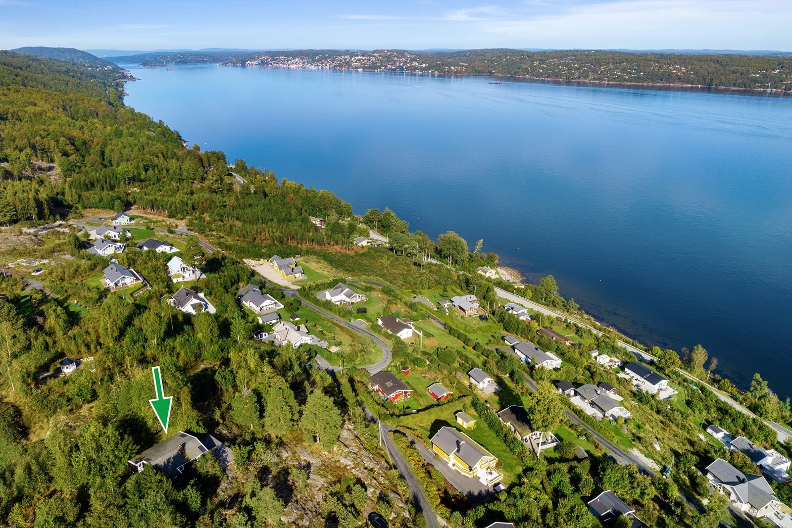 Dronebilde Galleribilde