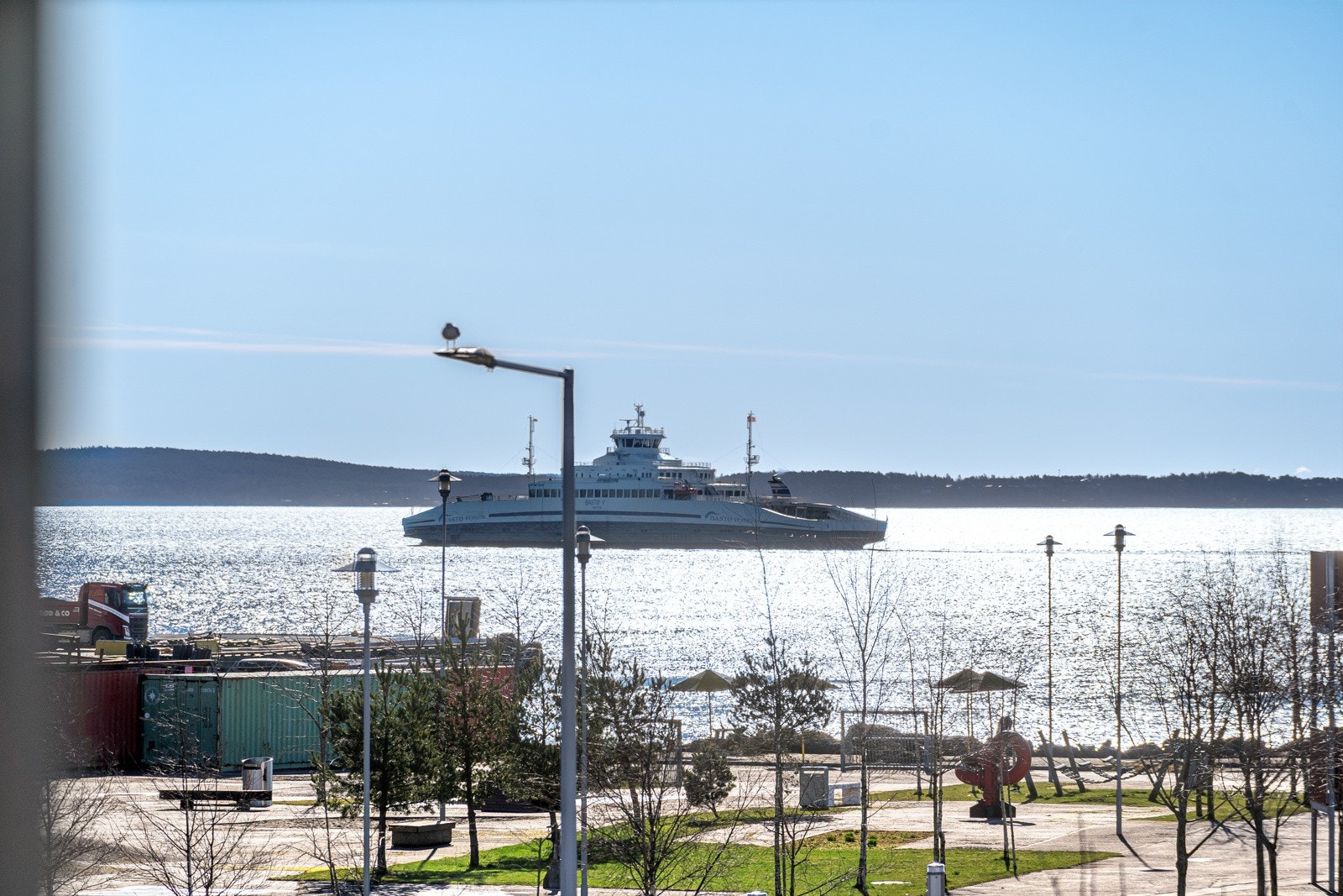 Fra balkongen er det nydelig utsikt og flotte solfohold. Galleribilde