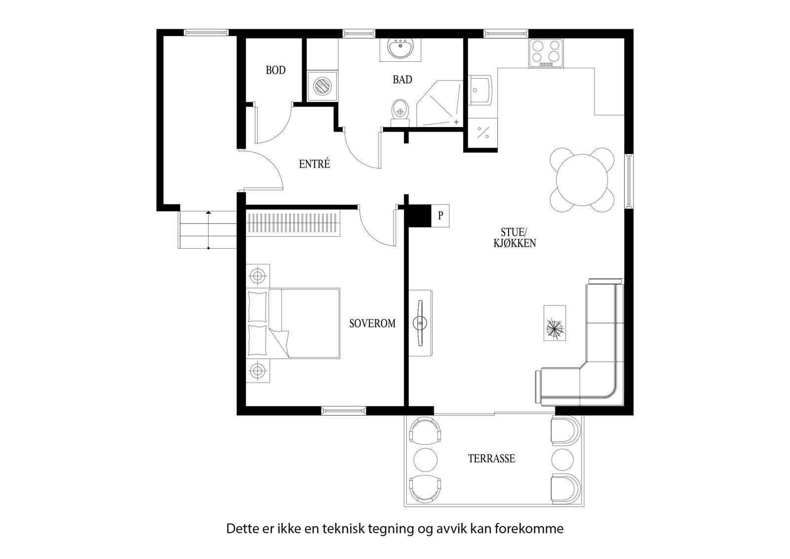Plantegning 2. etasje. Galleribilde