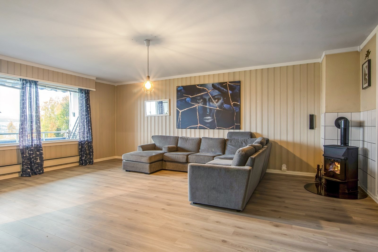 Det er aldri feil med litt varme i ovnen på kalde vinterdager! Galleribilde