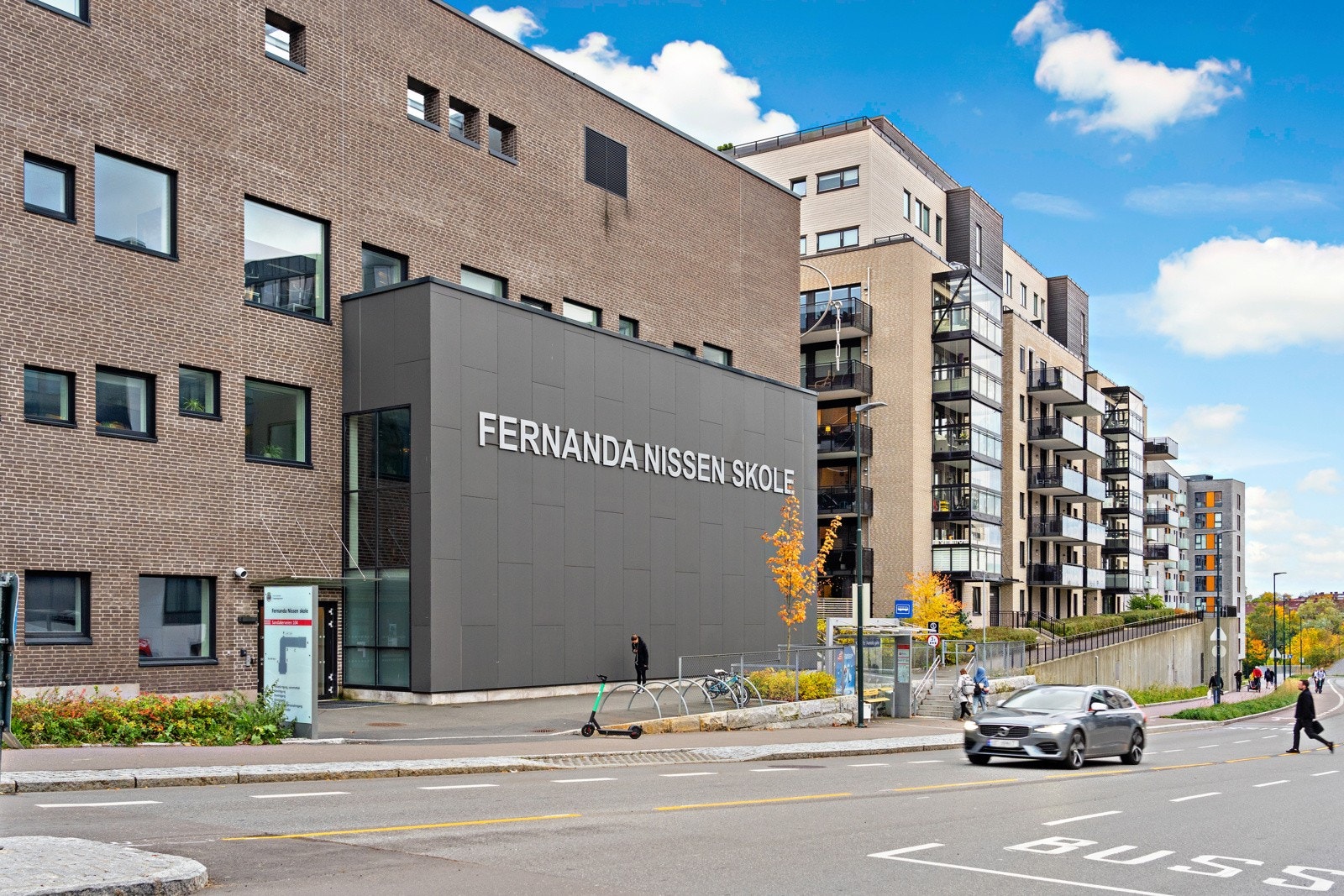Nærmijø. Fernanda Nissen skole Galleribilde