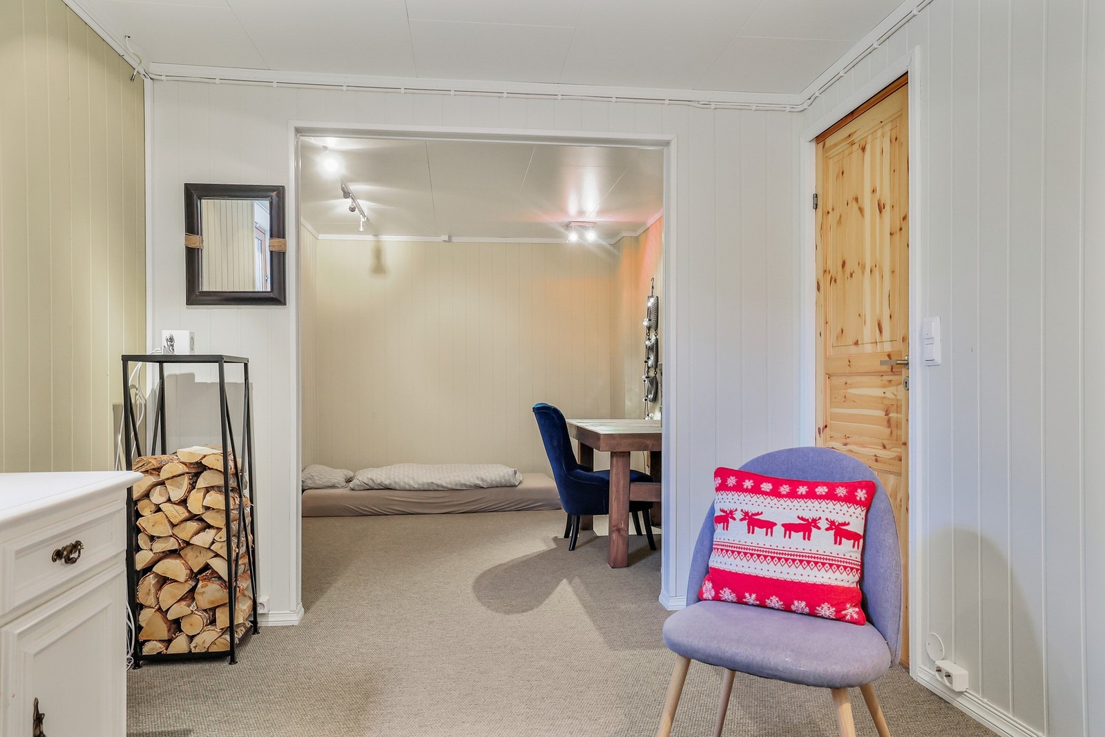 Rommet kan fint benyttes til andre formål slik som kontor. Galleribilde