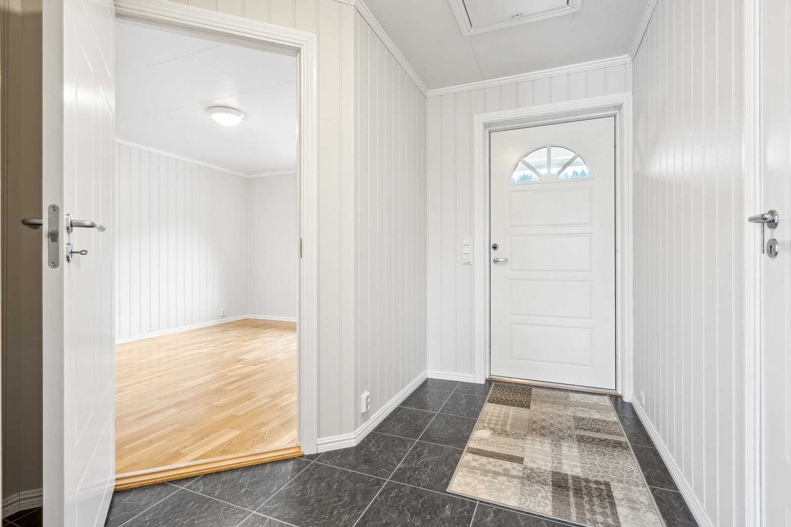 Leiligheten har et romslig soverom. Galleribilde