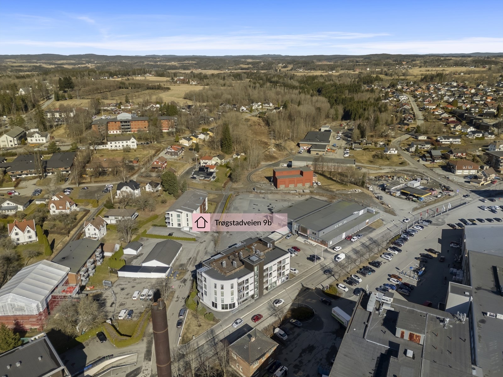 Dronefoto Galleribilde