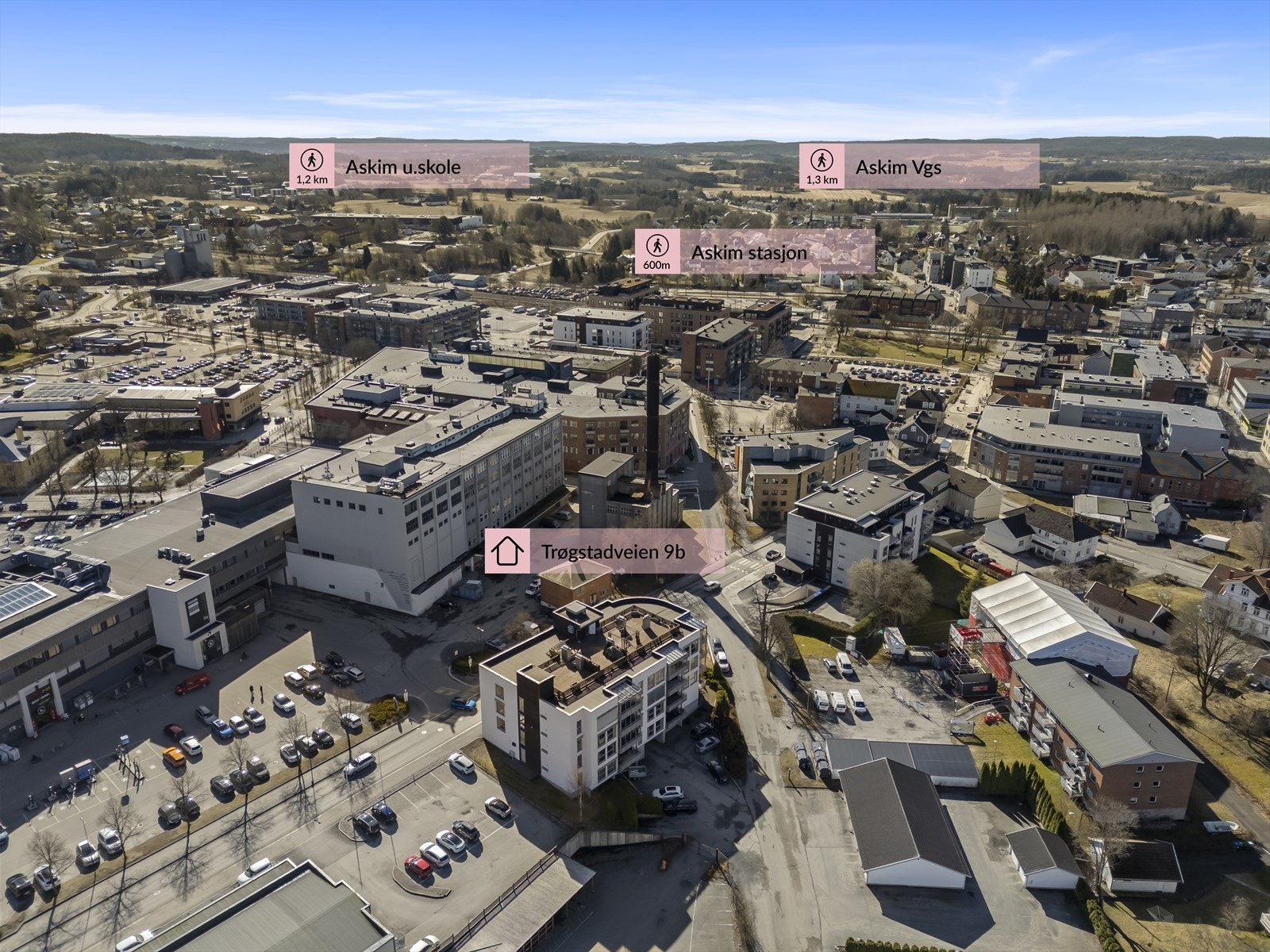 Dronefoto Galleribilde