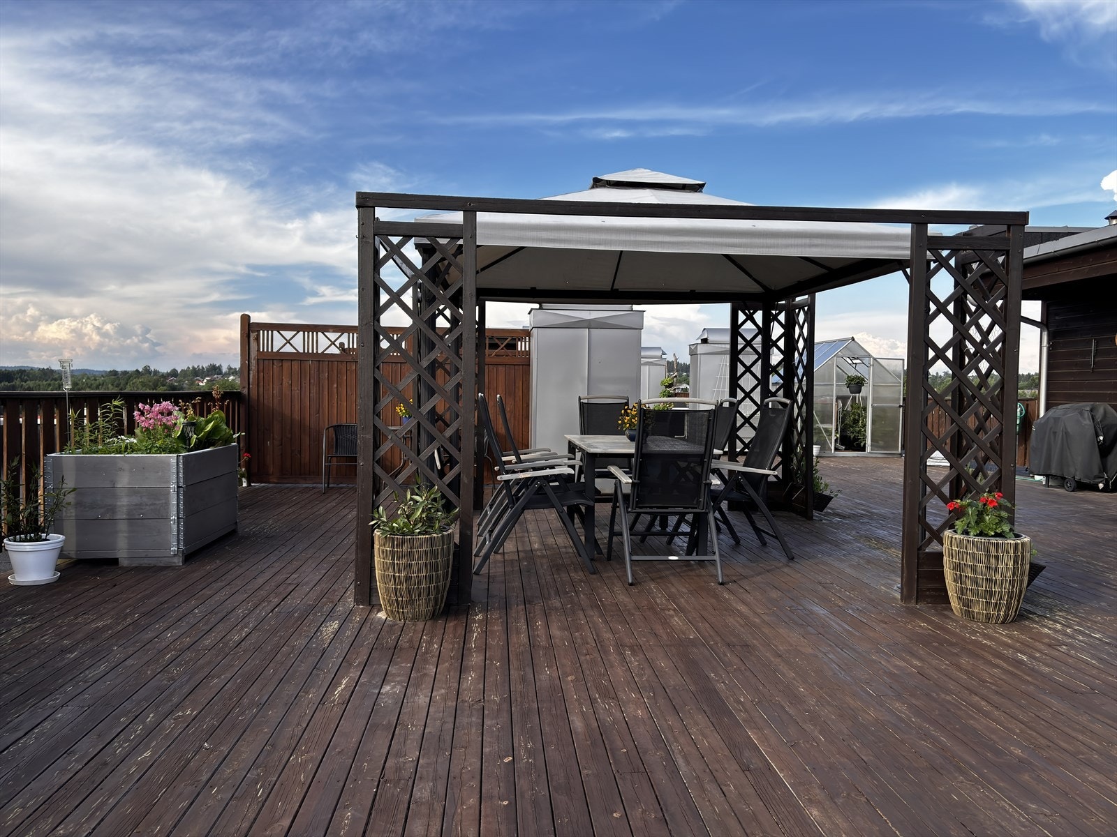 Felles takterrasse Galleribilde