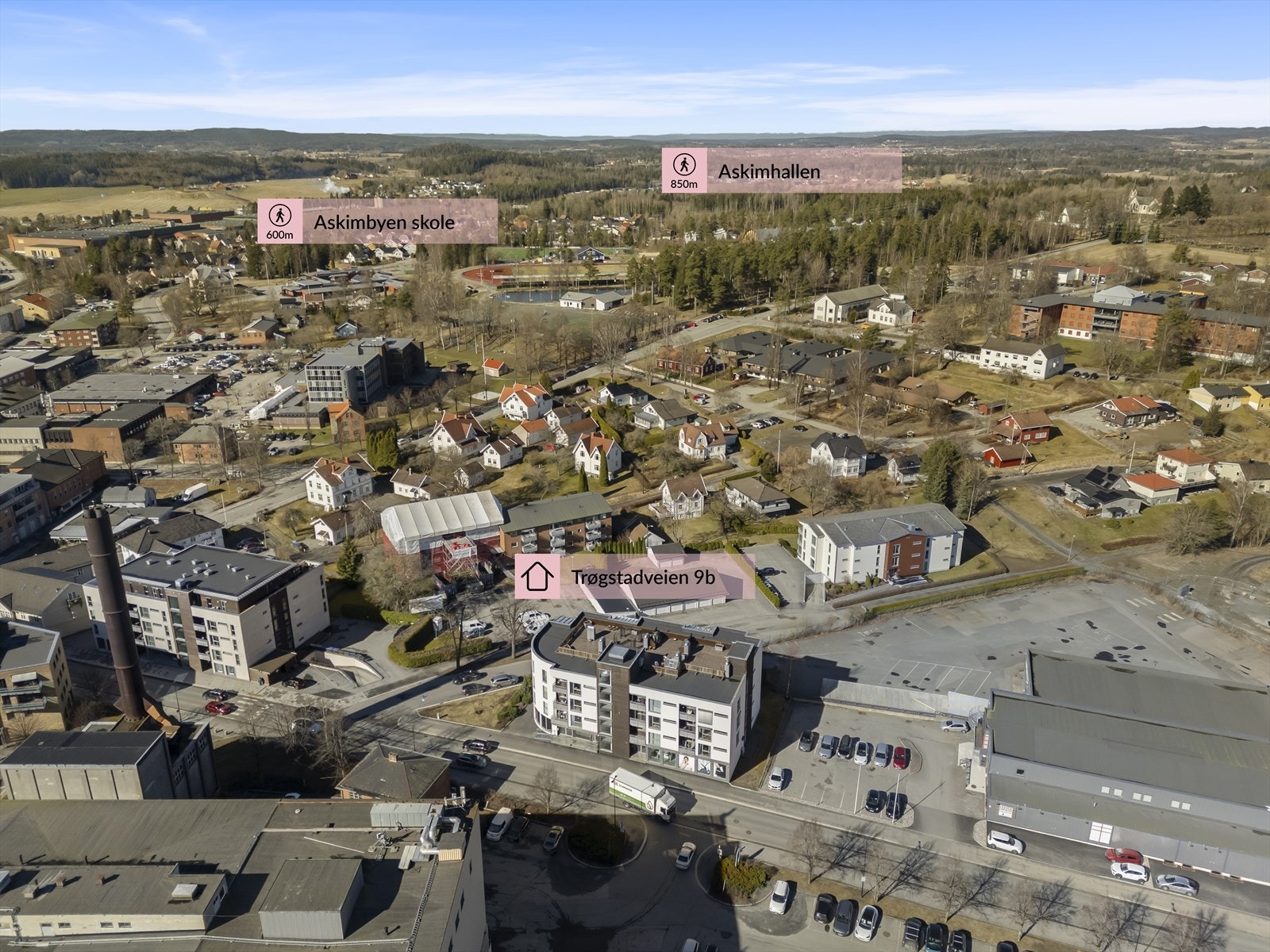 Dronefoto Galleribilde