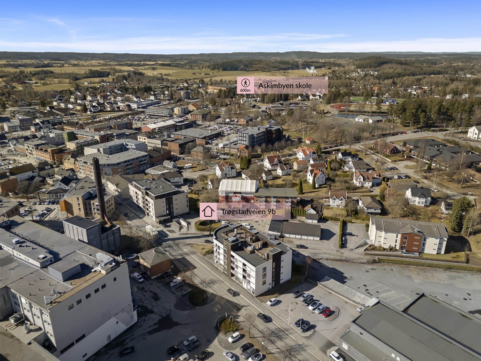 Dronefoto Galleribilde