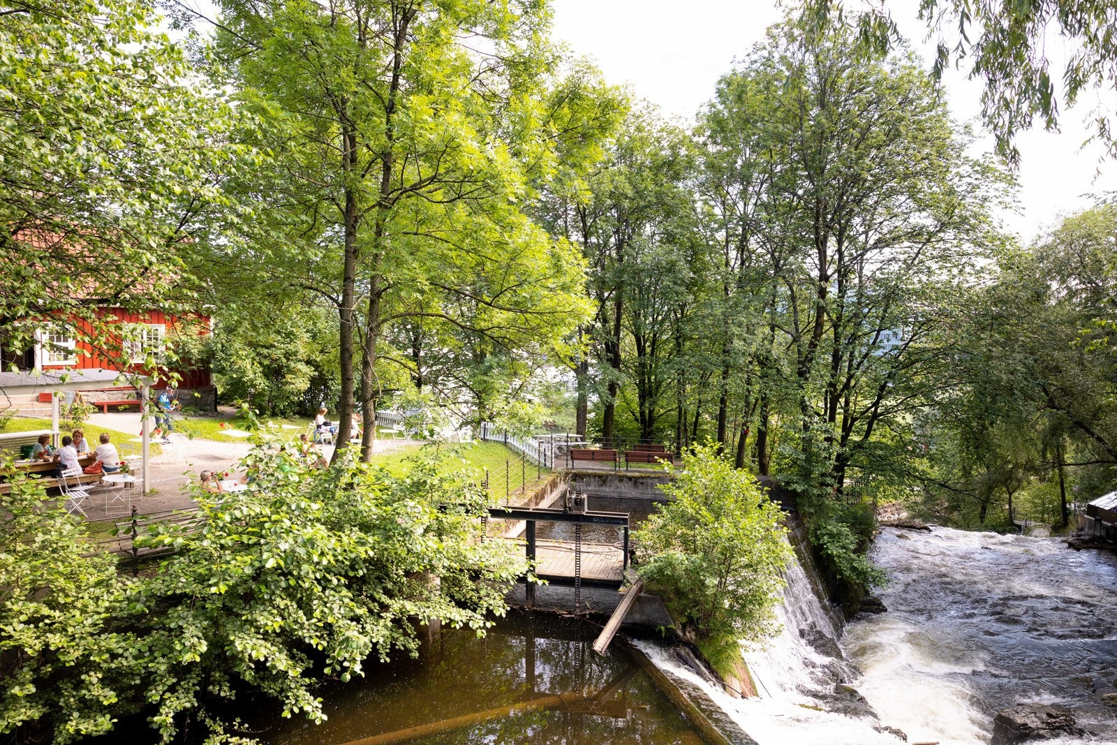 Nærområde - Akerselva foss. Galleribilde