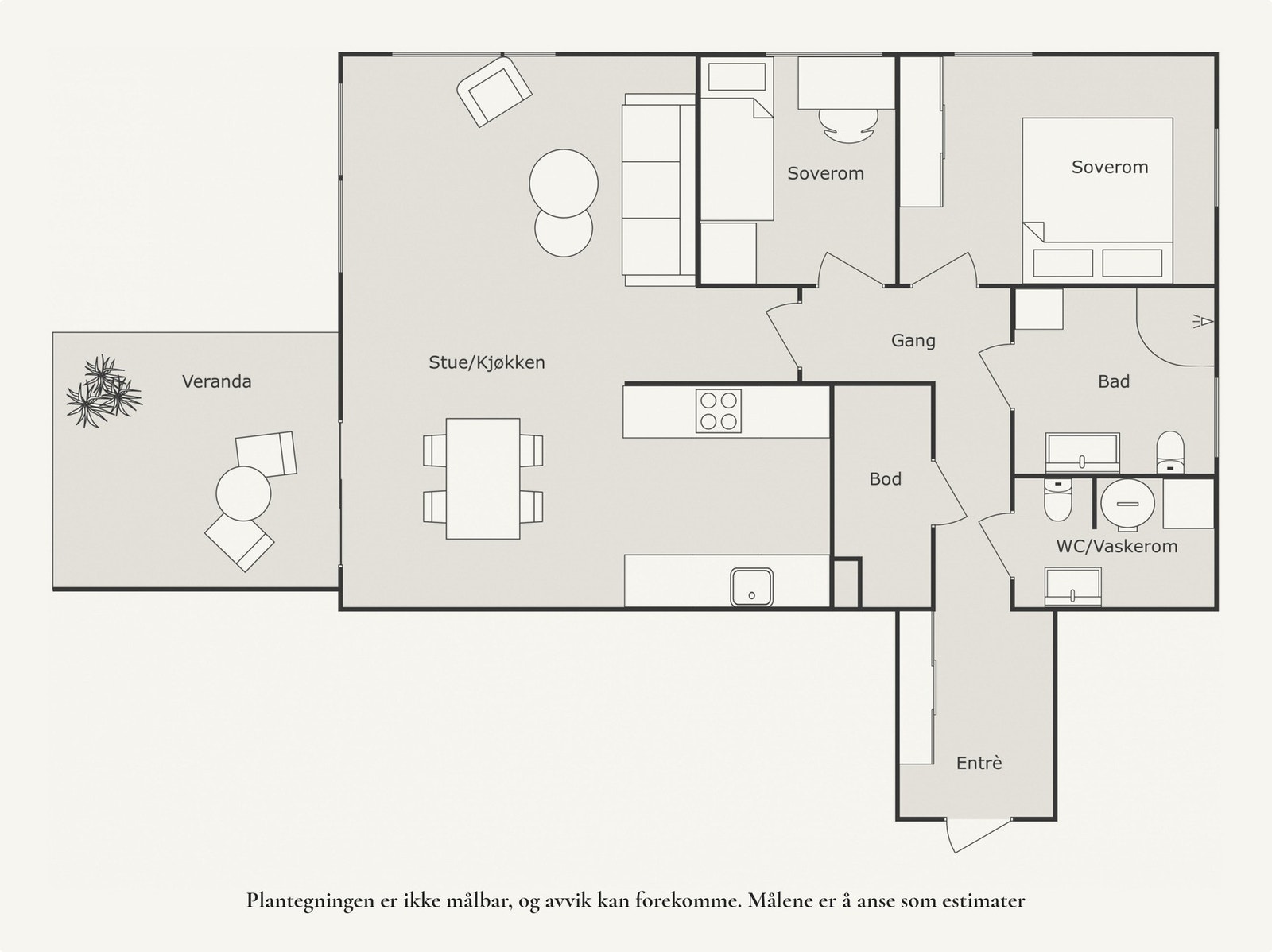Plantegning. Galleribilde