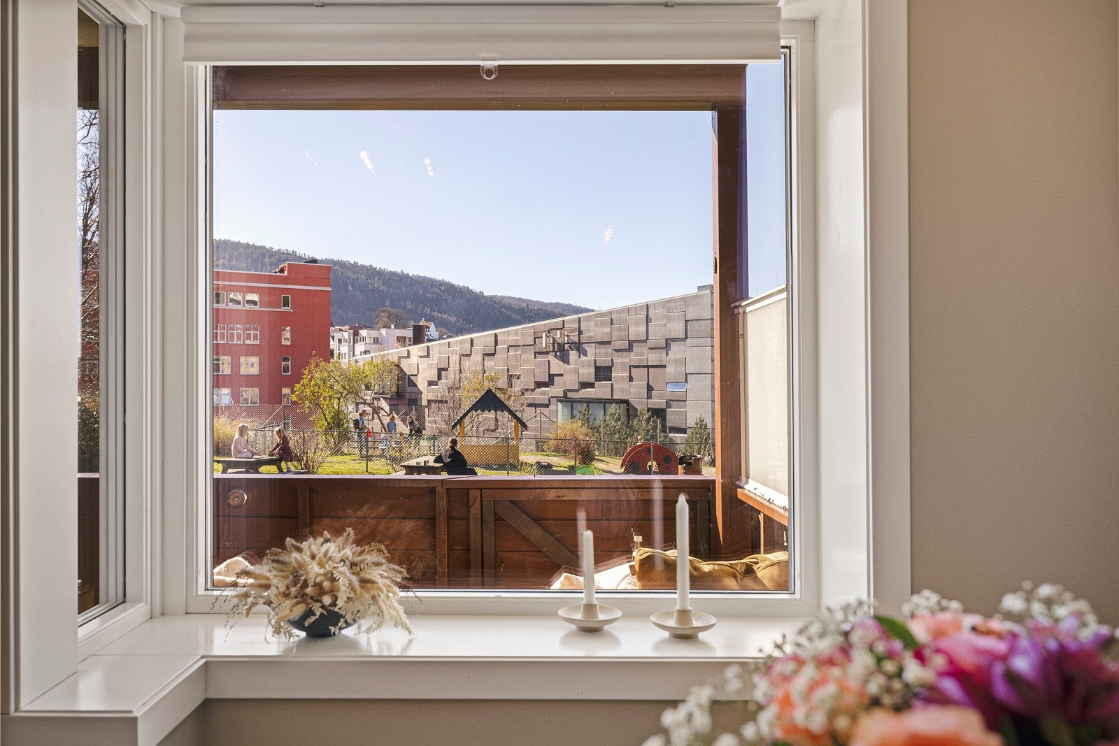 Fri og fin beliggenhet som er sjelden vare på så sentrale leiligheter Galleribilde