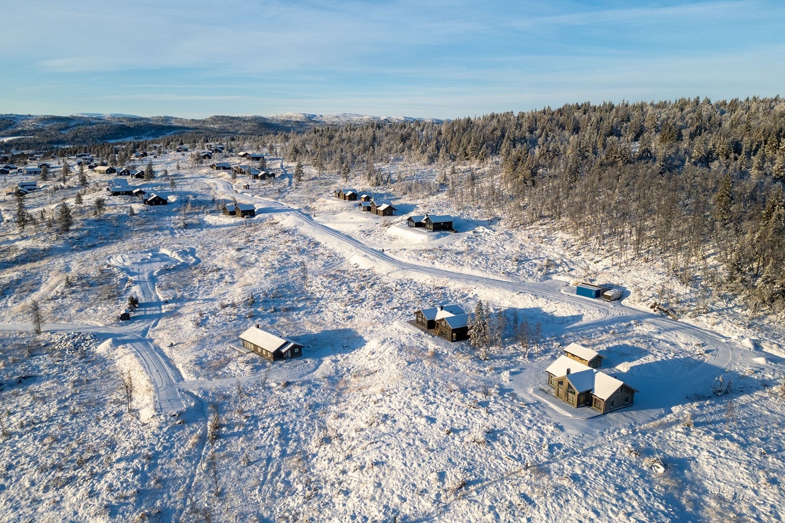 På myking har du nydelig sol og utsikt. På skitur mot Dyna eller Såtenatten ser du over mot Hardangerjøkulen, Hallingskravet, Reineskarvet og Skogshorn Galleribilde