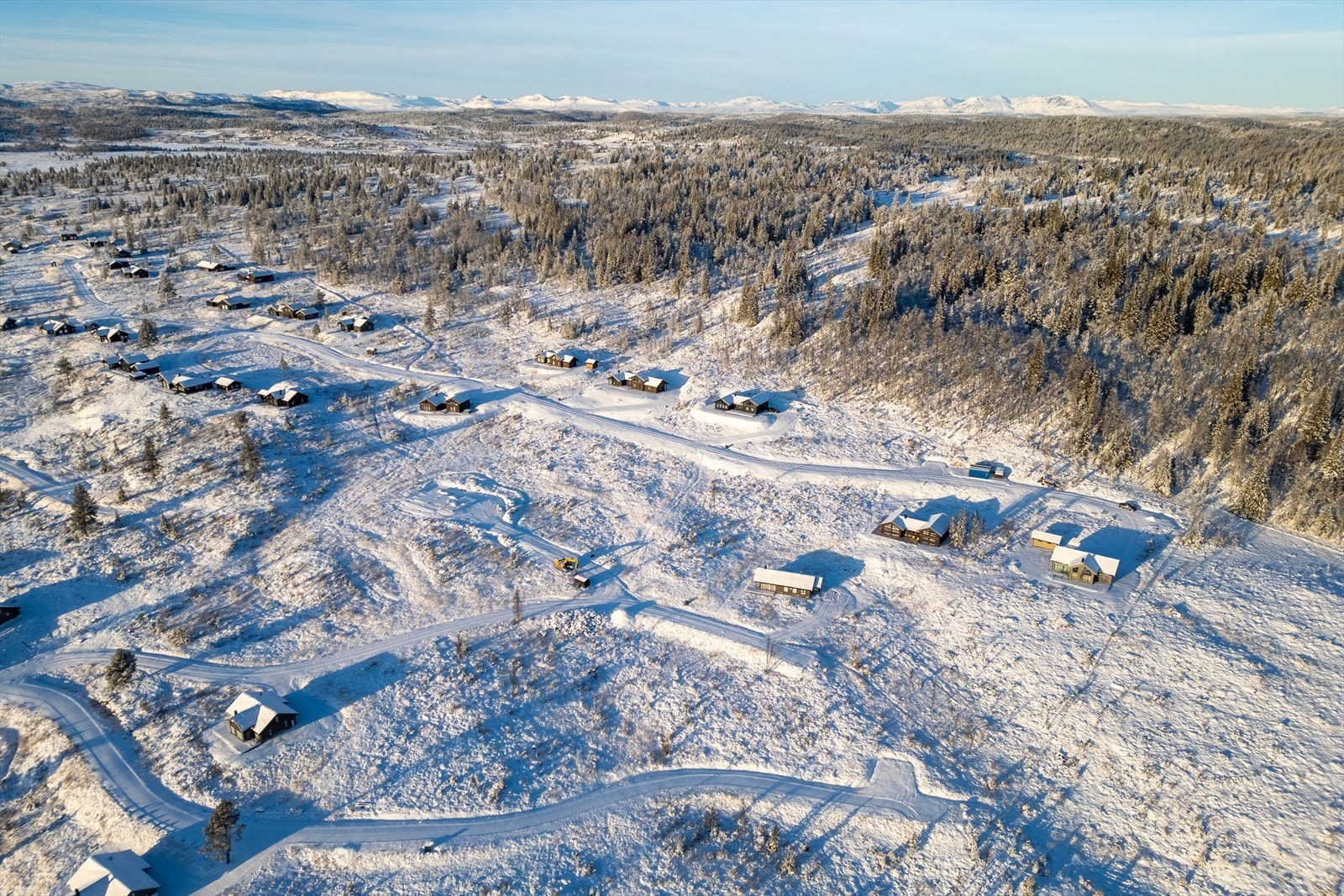 Her kan du se Reineskarvet i vest og Skogshorn i nord Galleribilde