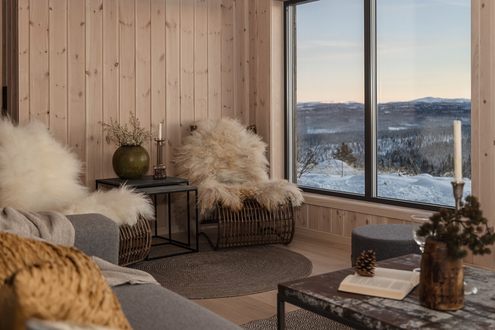 Myke og behagelige fargekombinasjoner Galleribilde