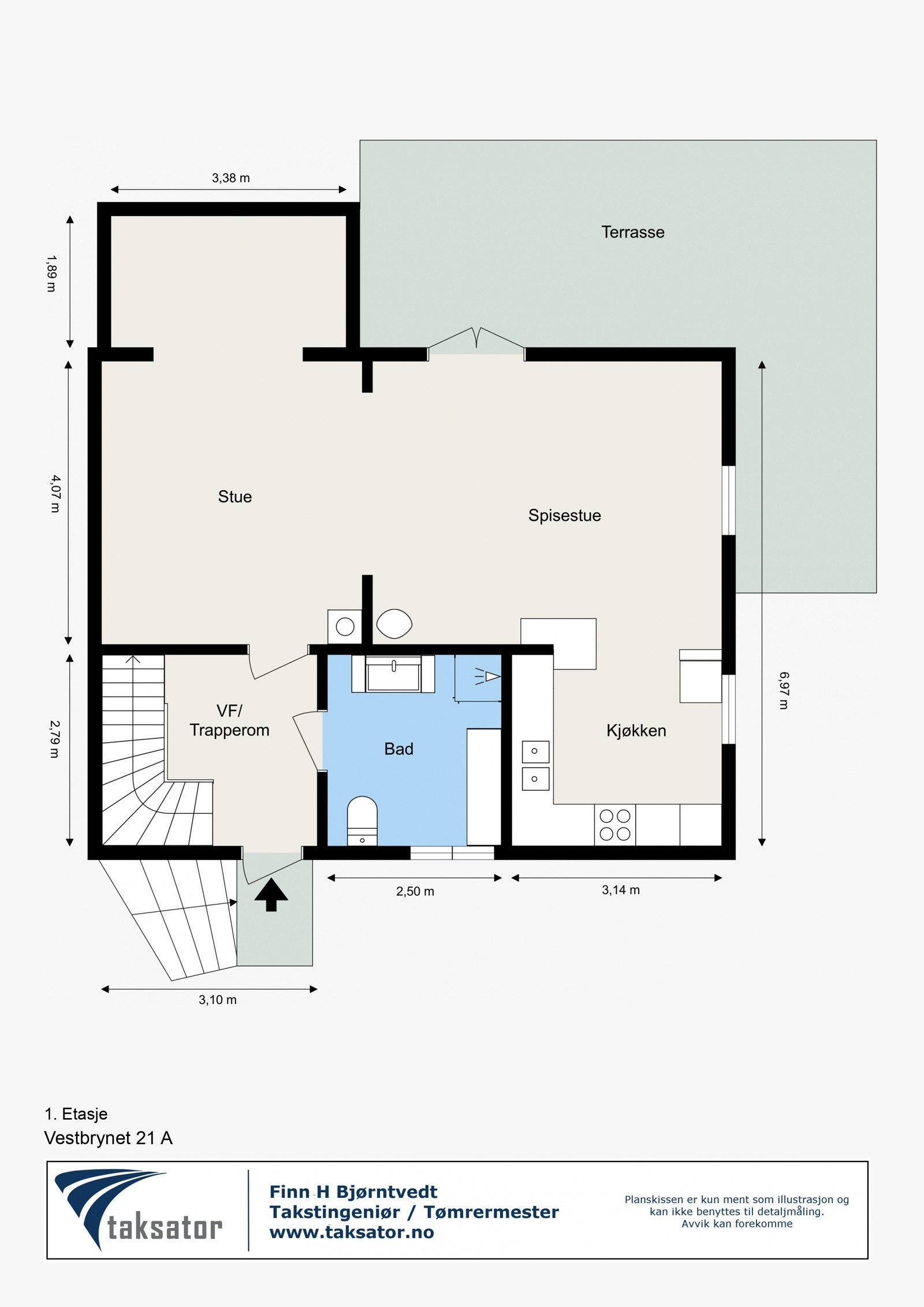 Vestbrynet 21 A - 1. etasje Galleribilde