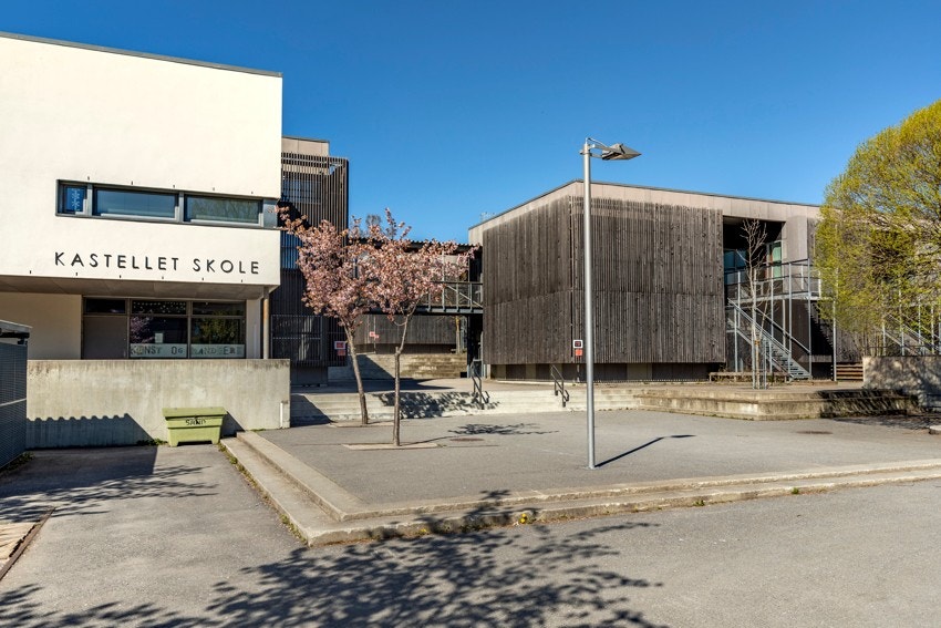 Skolekretsen er populære Kastellet Skole Galleribilde