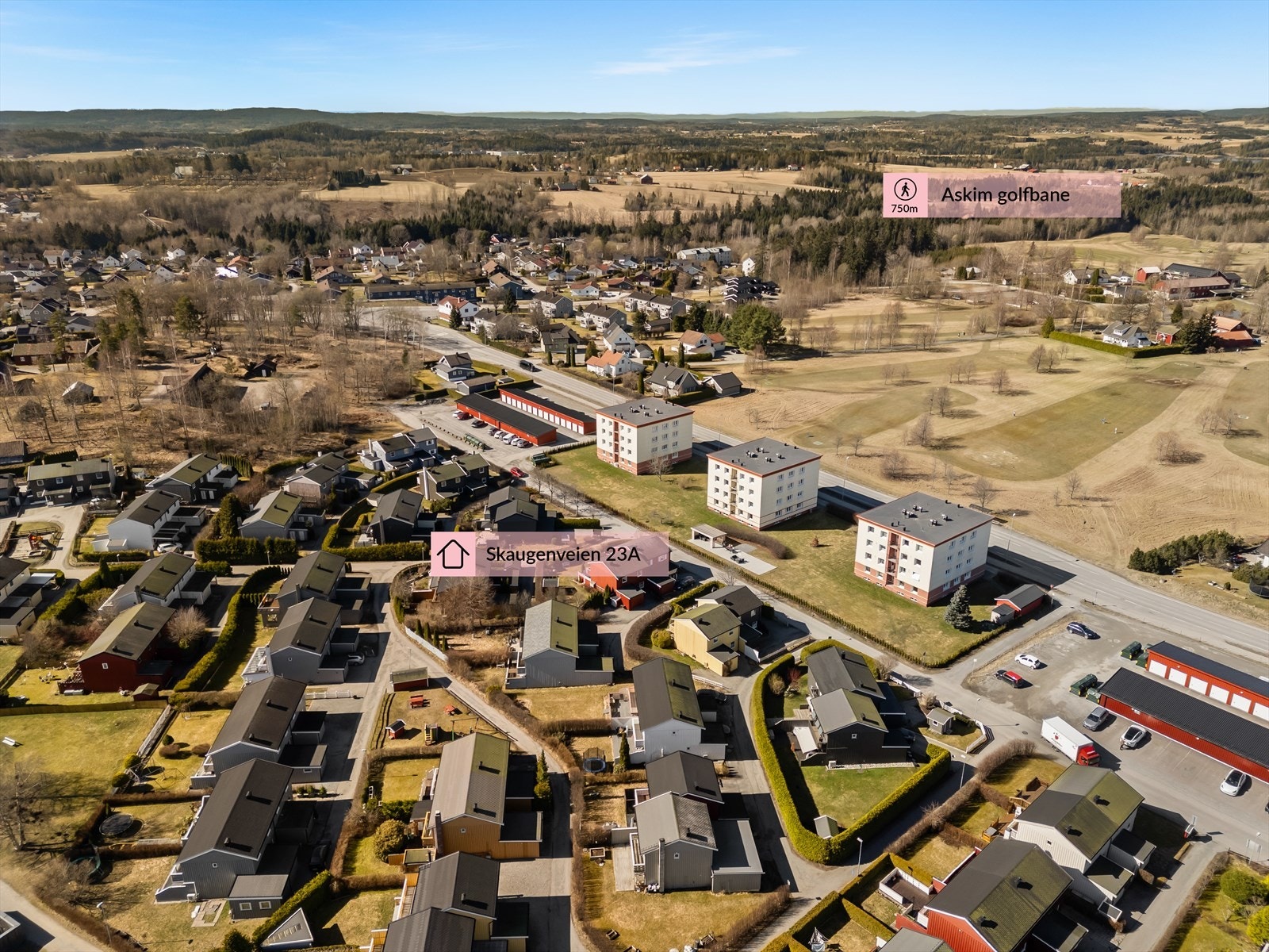 Dronefoto Galleribilde