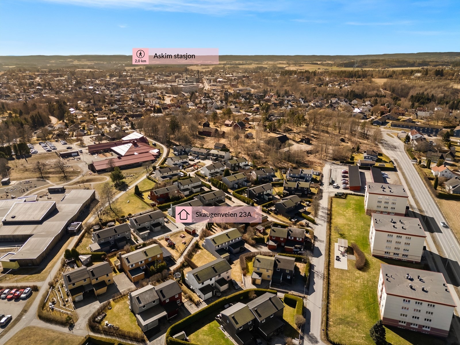 Dronefoto Galleribilde