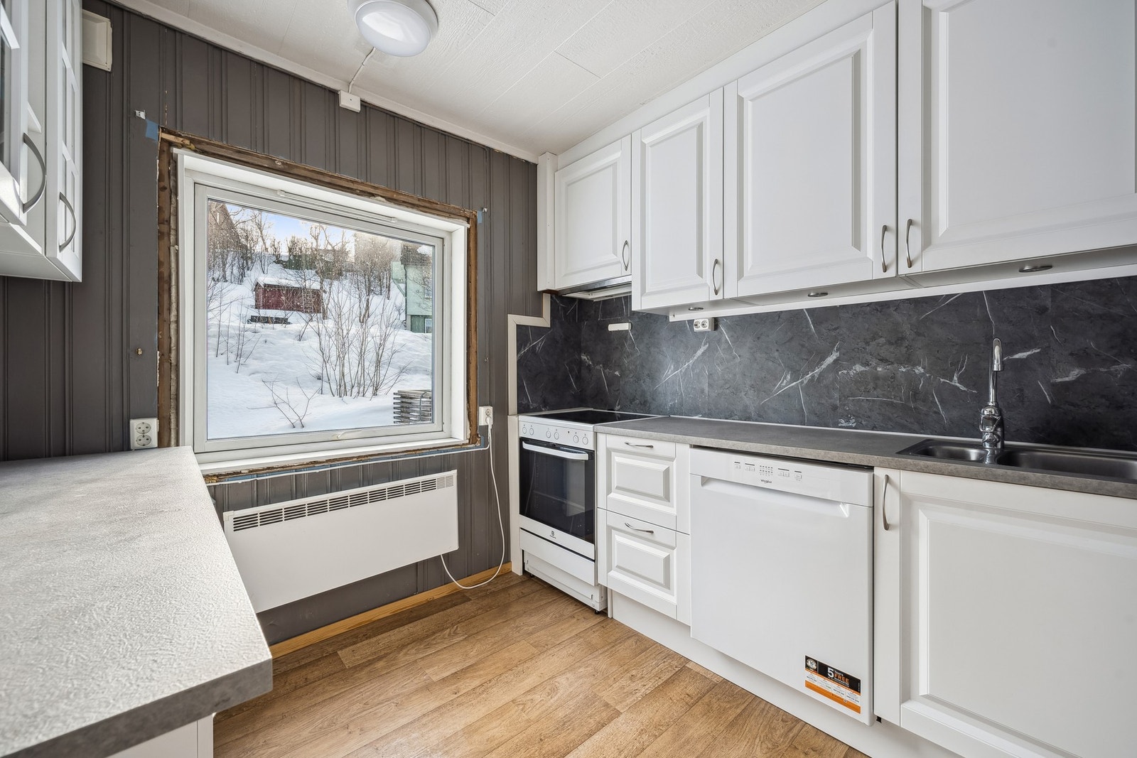 Kjøkkenet ble oppgradert i 2016 Galleribilde