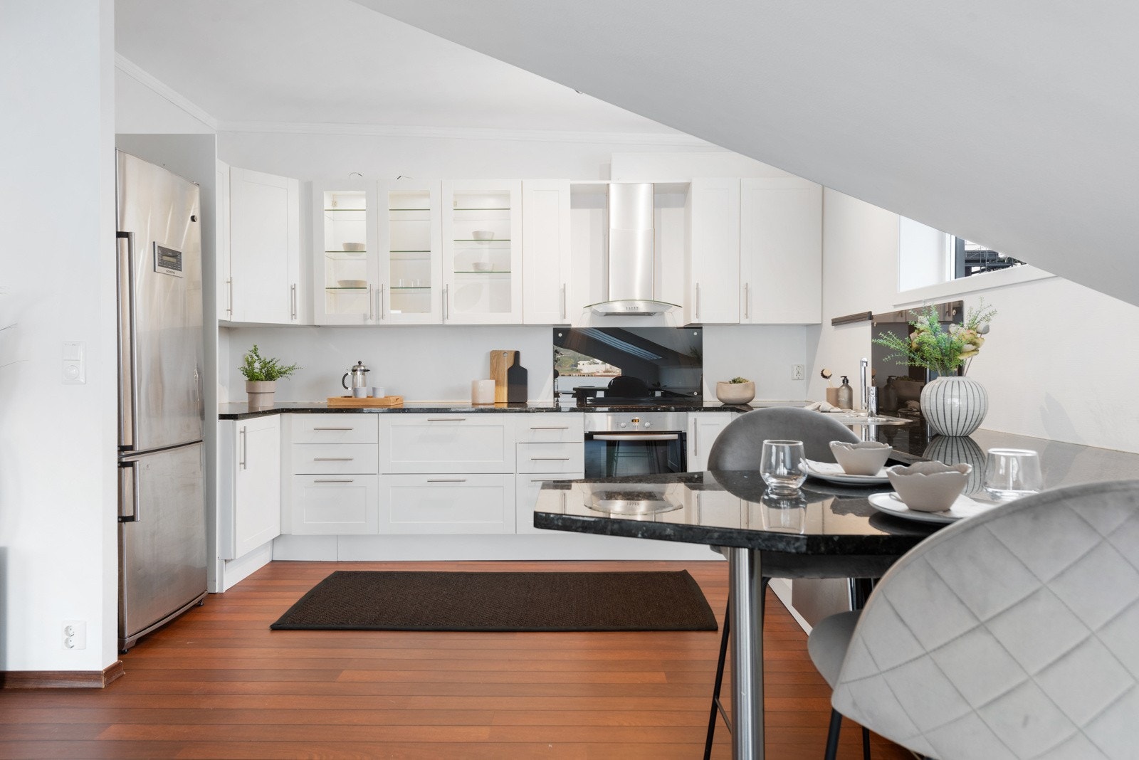 Pent og romslig kjøkken Galleribilde