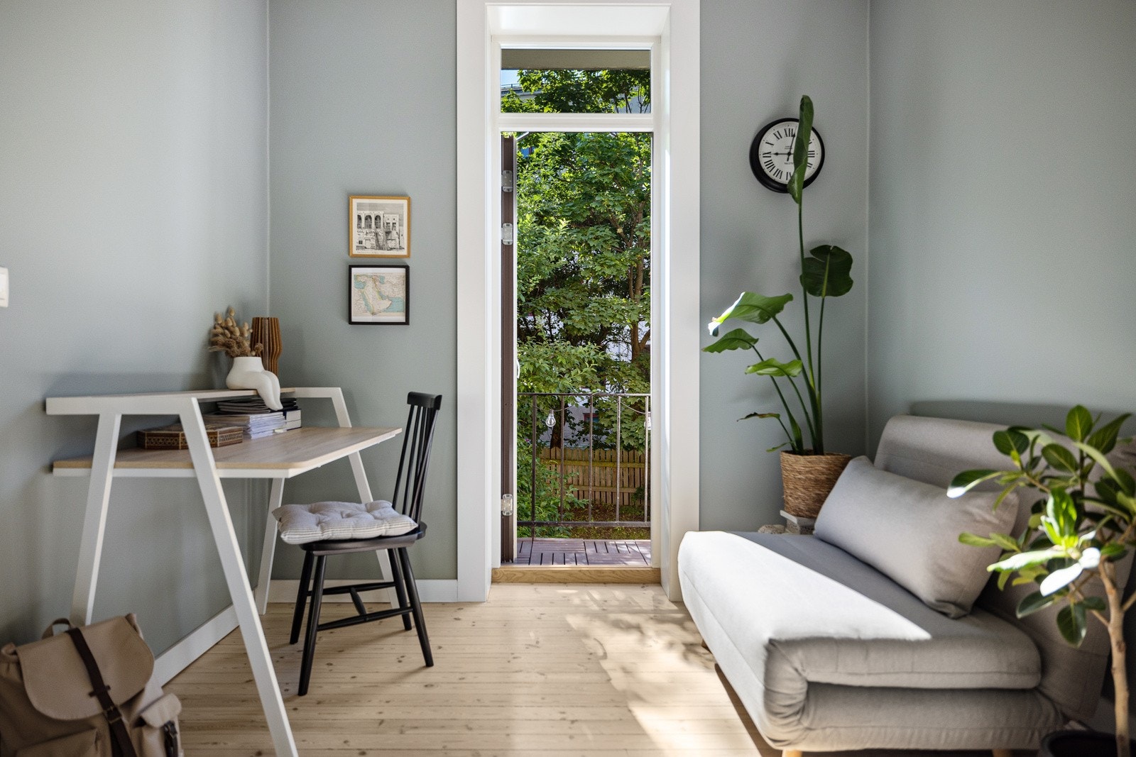 Direkte utgang til balkongen. Galleribilde