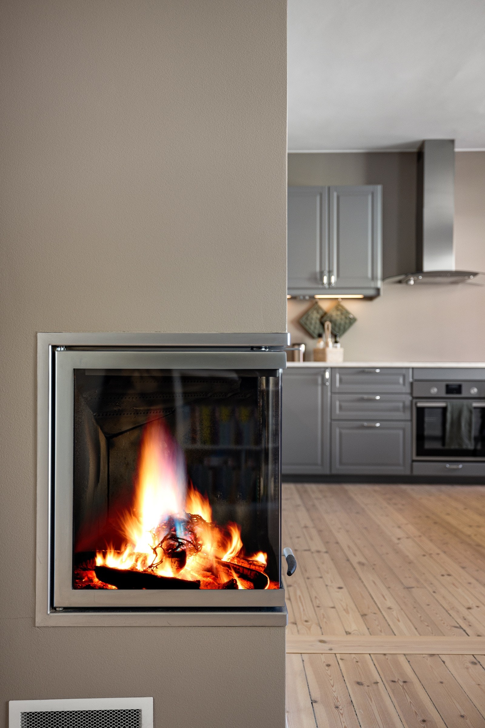 Peis som varmer godt på kaldere dager. Galleribilde