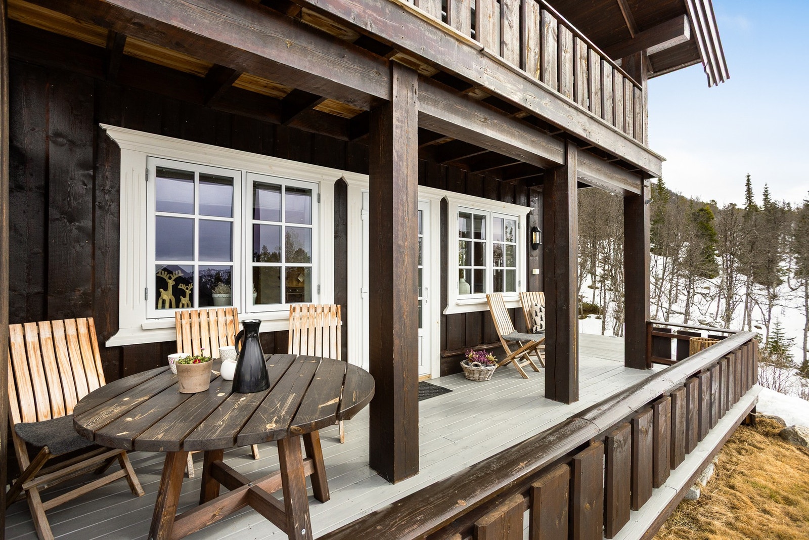 Flotte uteområder med god plass til møblering Galleribilde