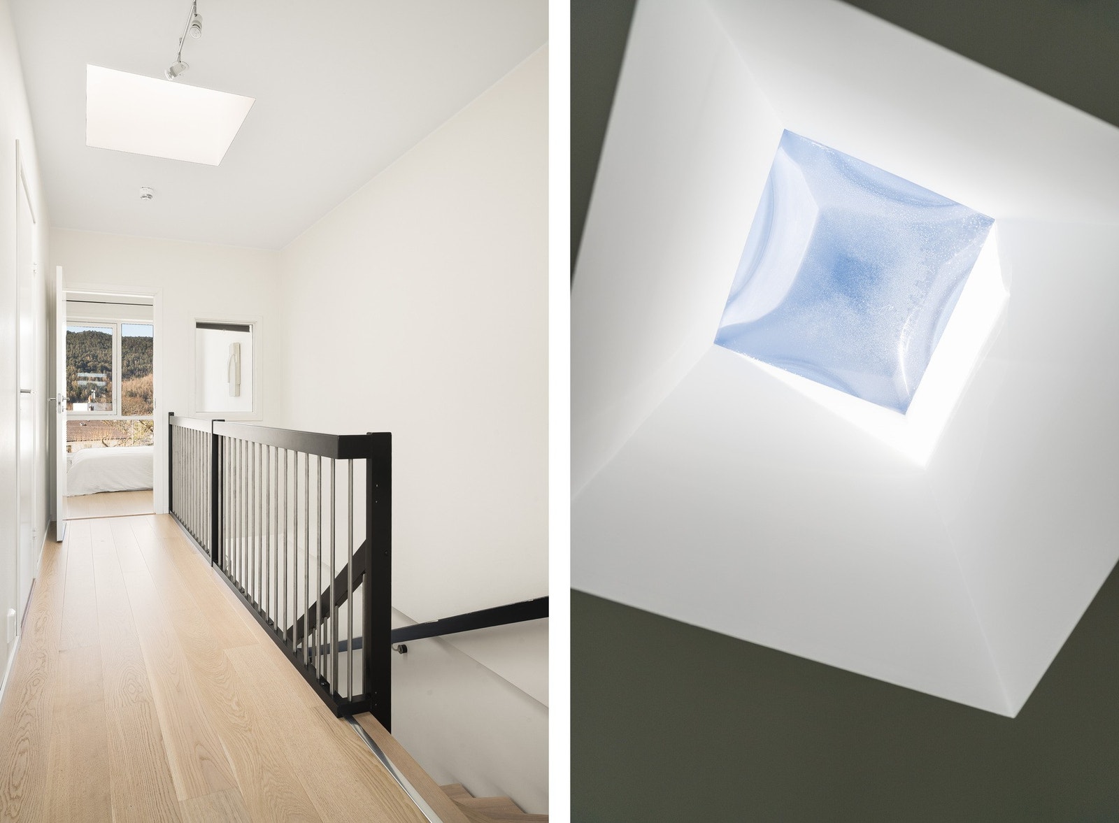 I 3. etasje er soveavdelingen med boligens 3 soverom, samt bad. Galleribilde