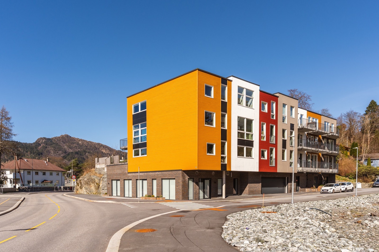 Nytt og moderne bygg fra 2021. Galleribilde