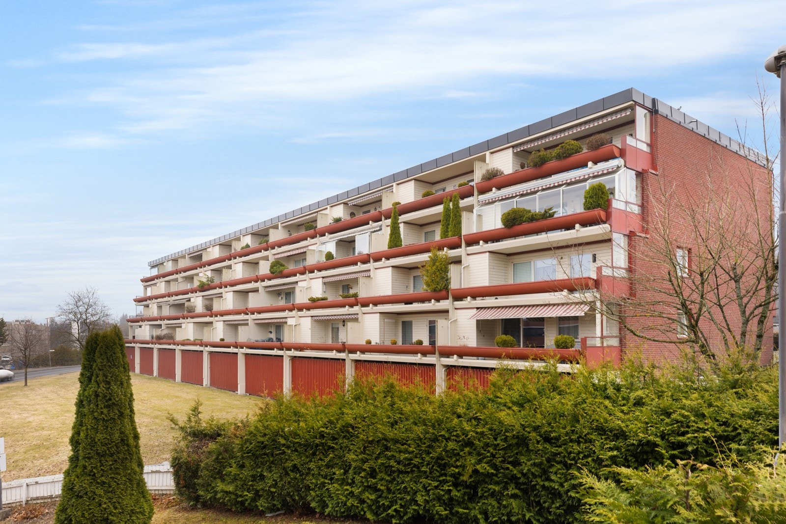 Borettslaget består av 195 andelsleiligheter. Galleribilde