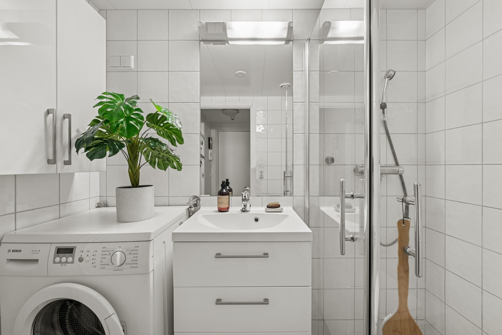 A-konto varmtvann er inkludert i felleskostnadene. Galleribilde