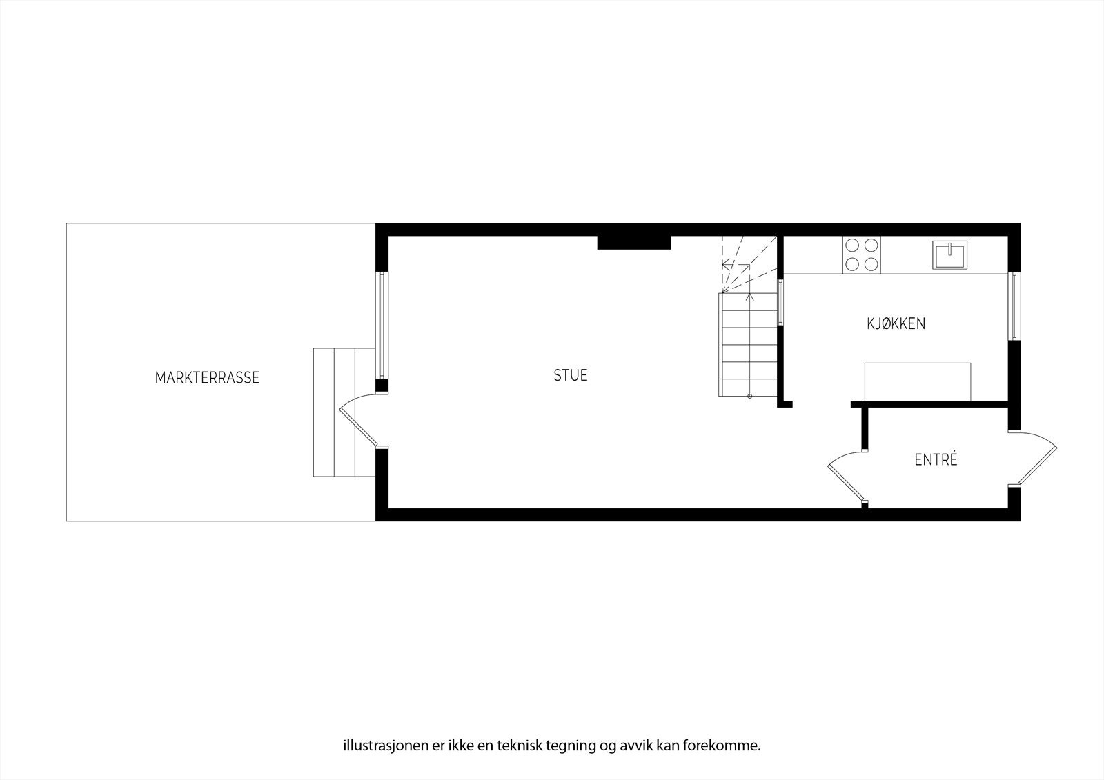Planskisse 1. Etasje Galleribilde