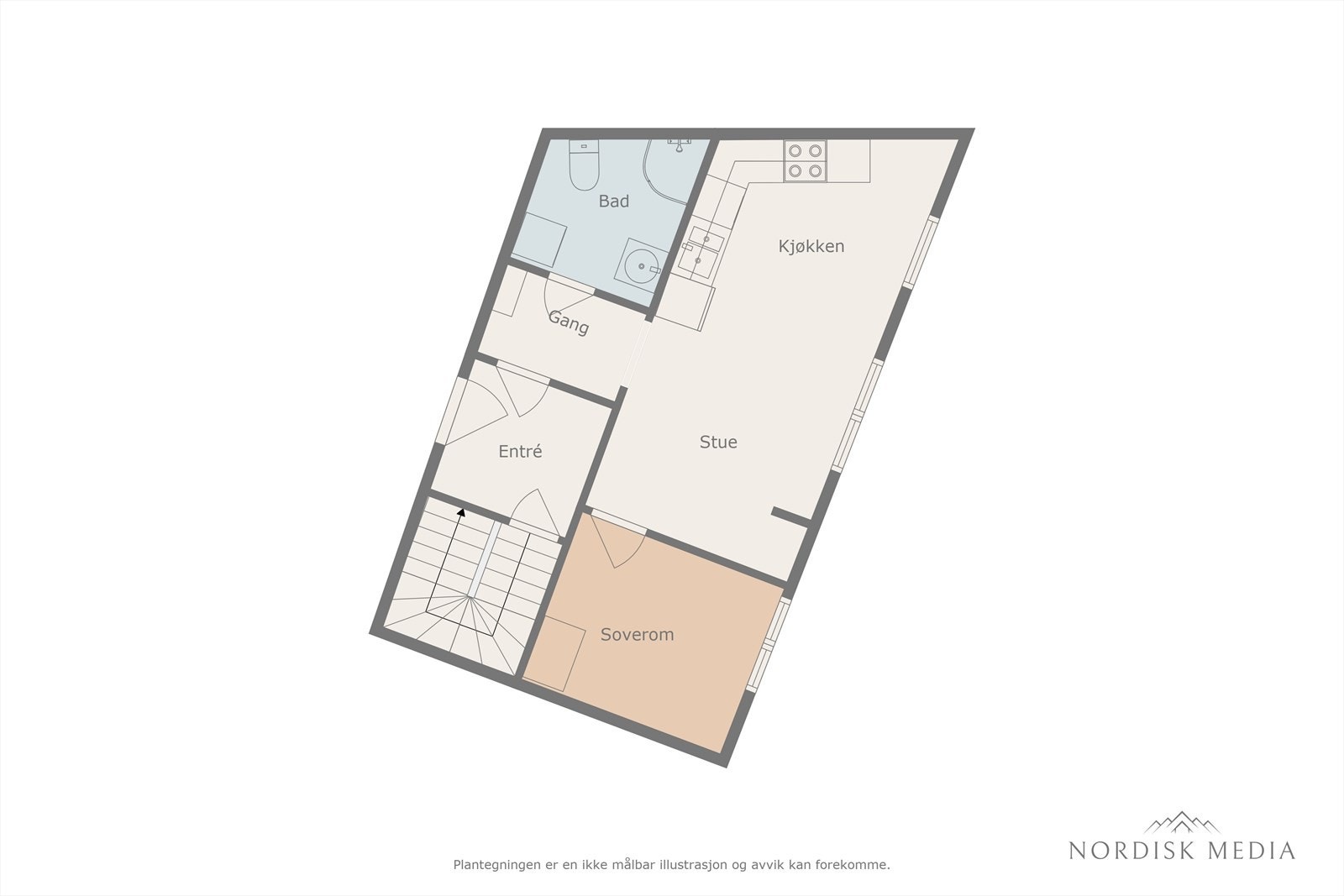 Plantegning Galleribilde