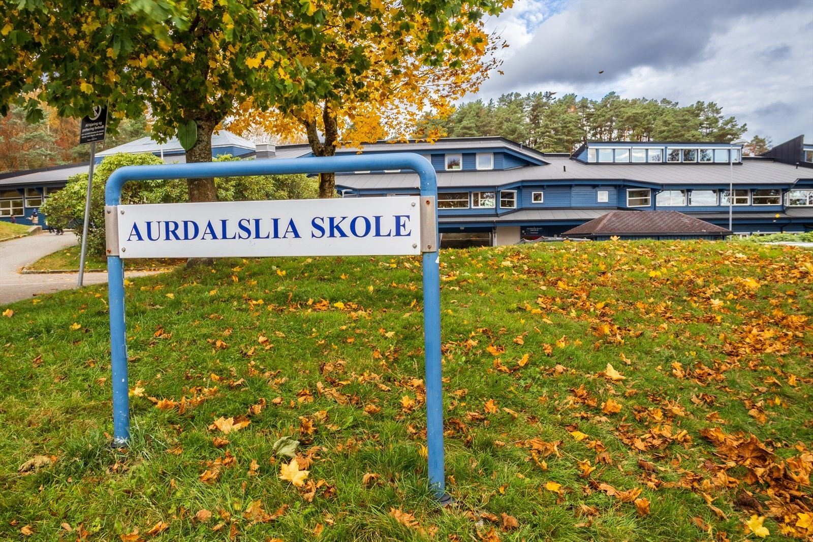 Like ved finner du Aurdalslia skole. Galleribilde