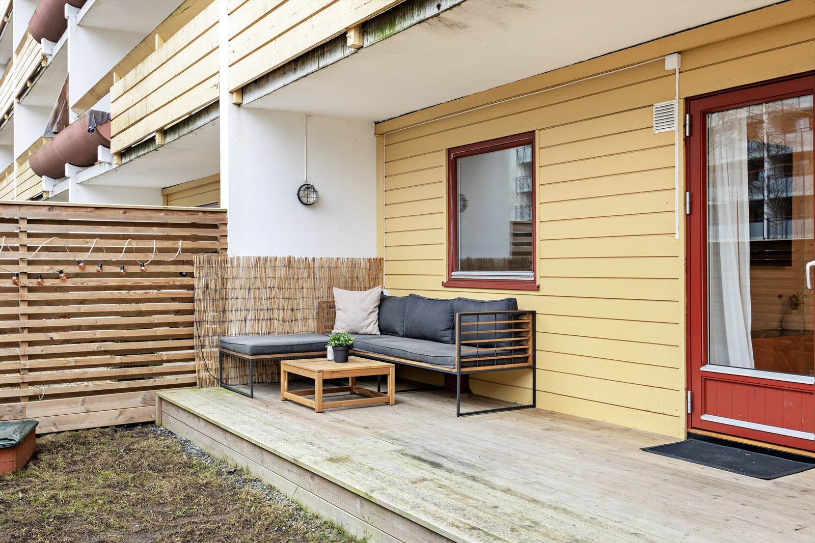 Her kan du plante sesongens blomster eller hvorfor ikke urter og krydder. Galleribilde