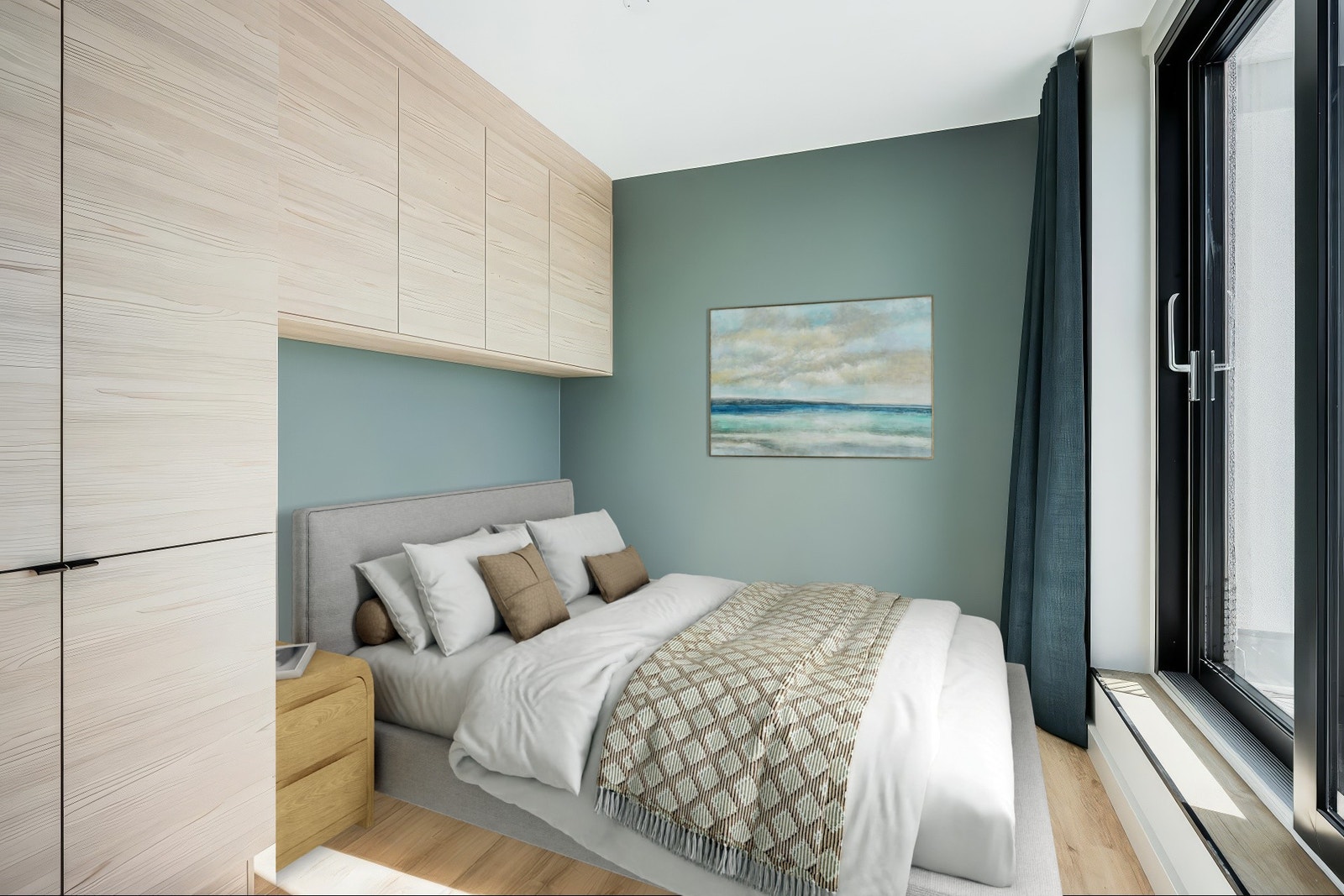 Bilde fra en tilsvarende leilighet. Galleribilde