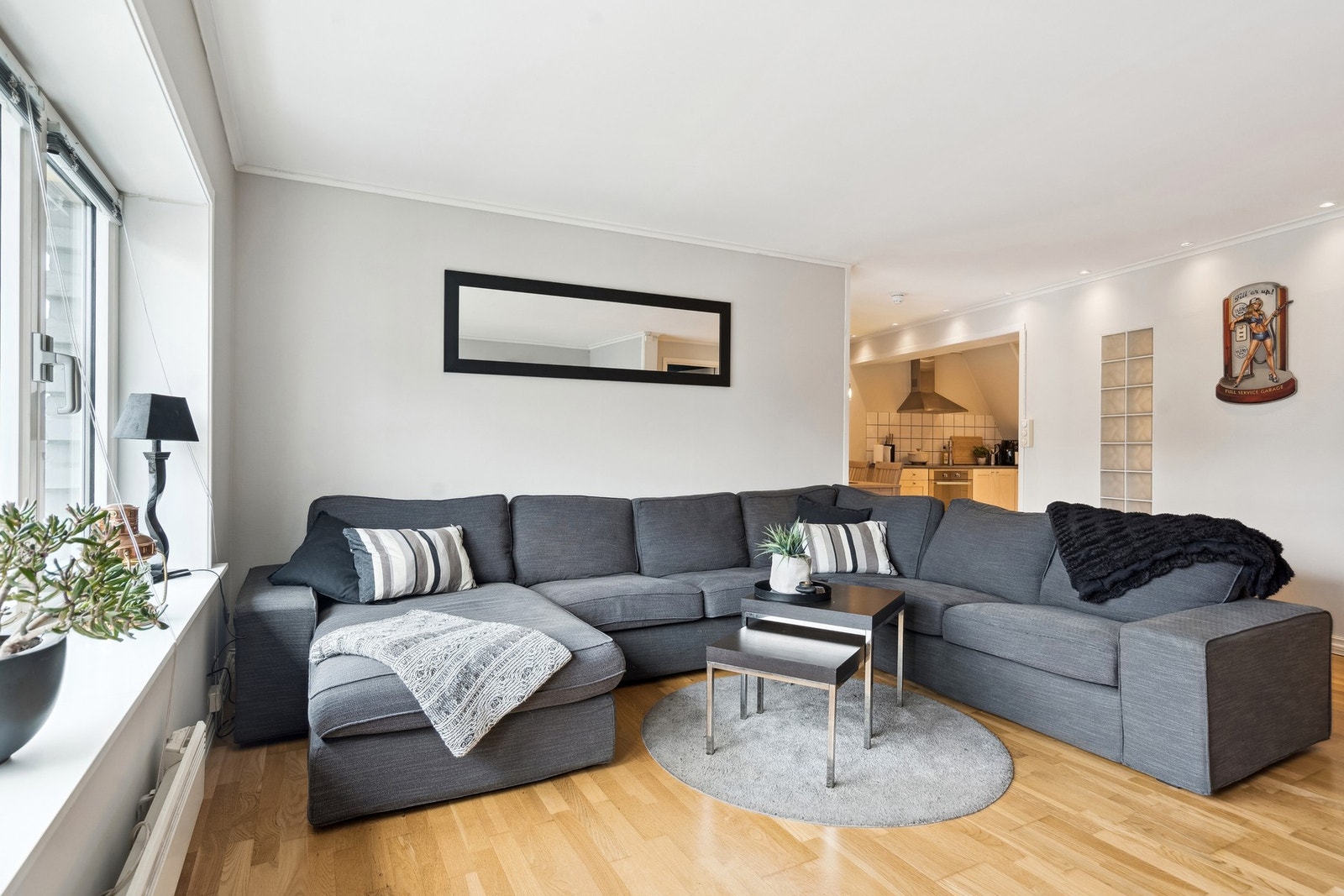 Leiligheten varmes opp via elektrisitet. Galleribilde