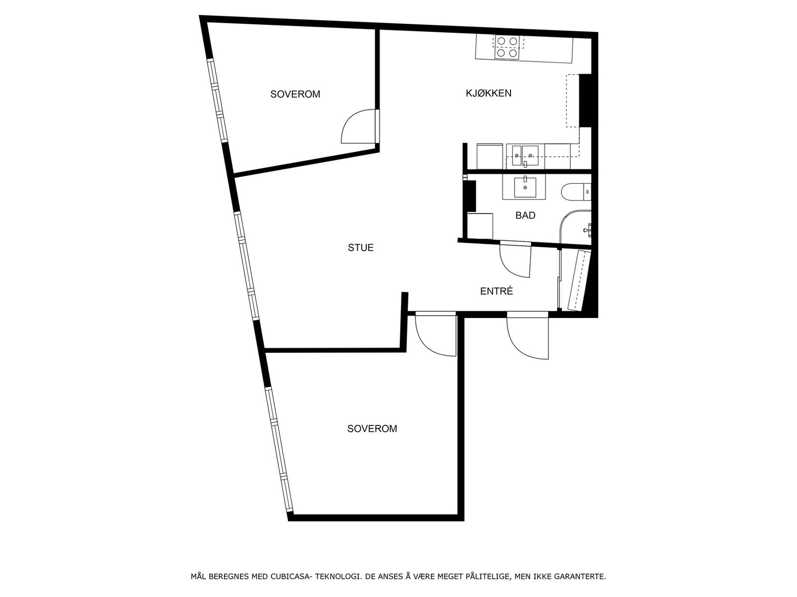 Veiledende planskisse. Galleribilde