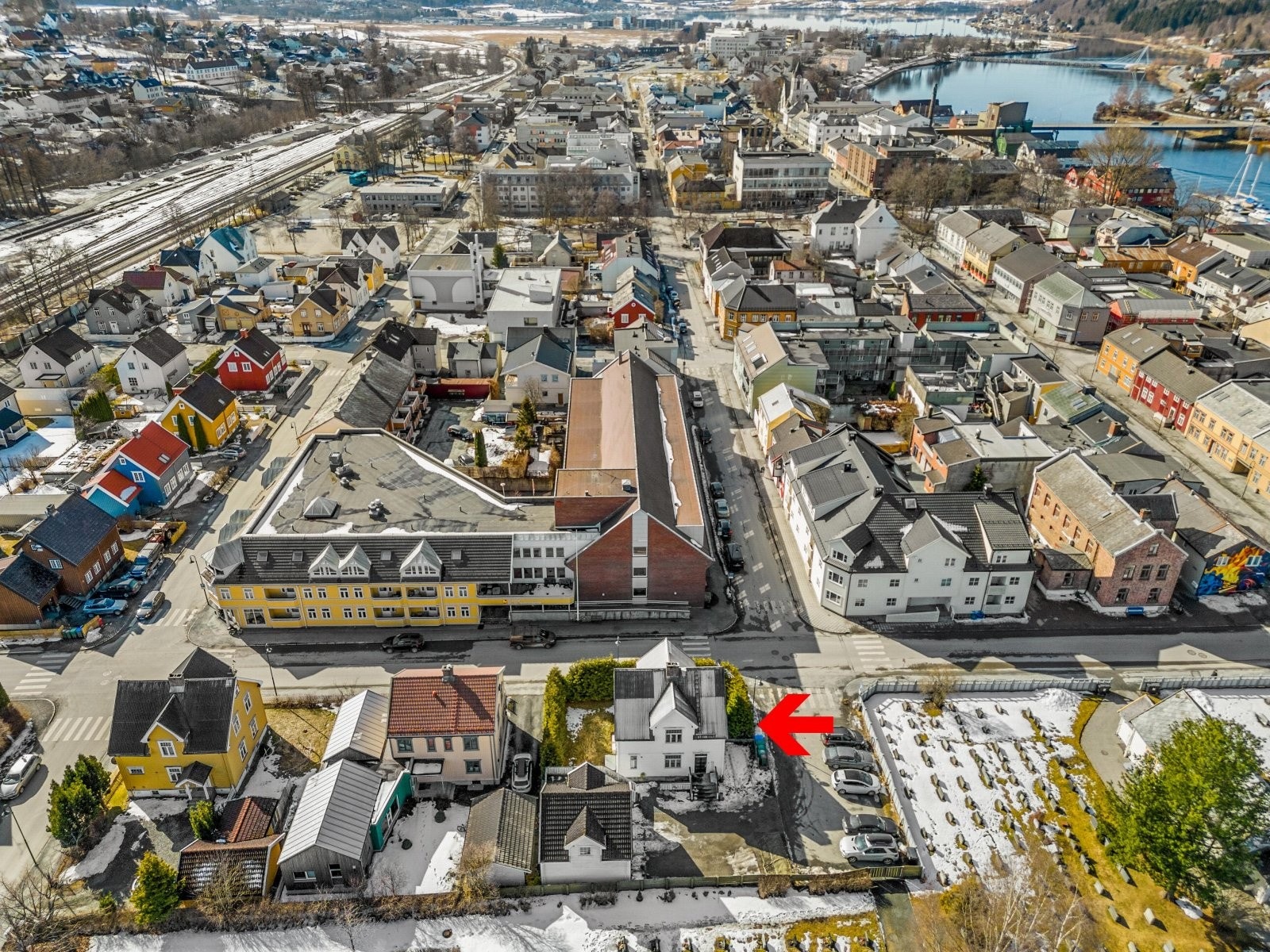 Dronefoto Galleribilde