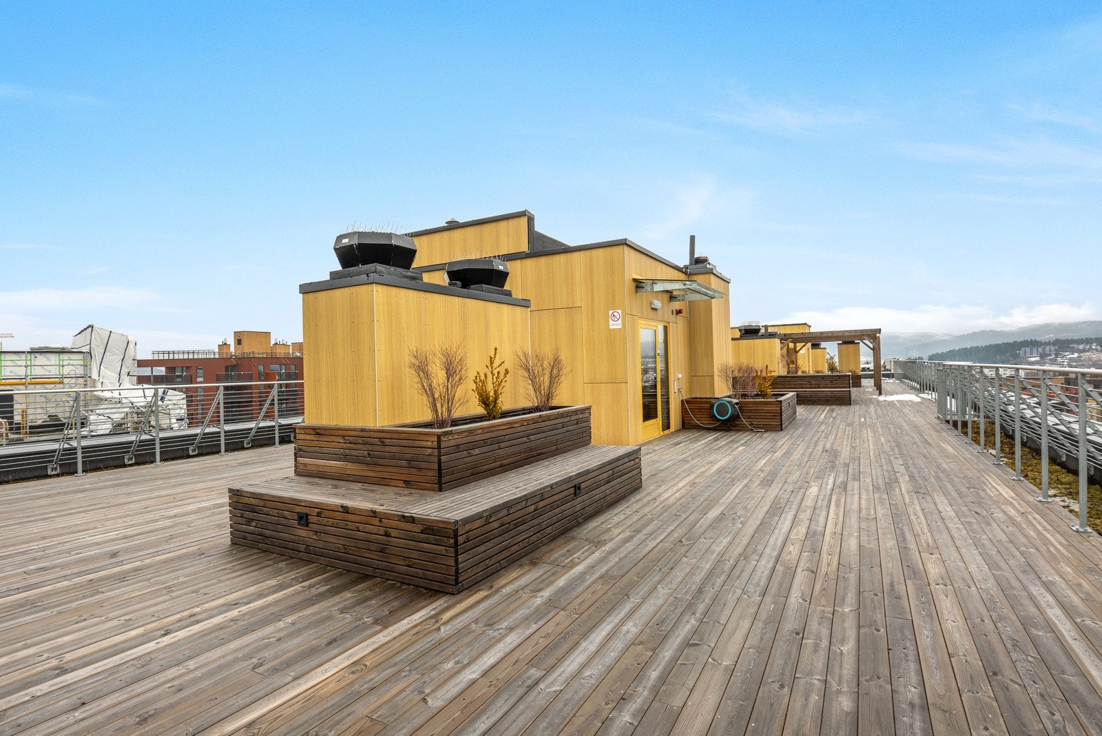 Felles takterrasse Galleribilde