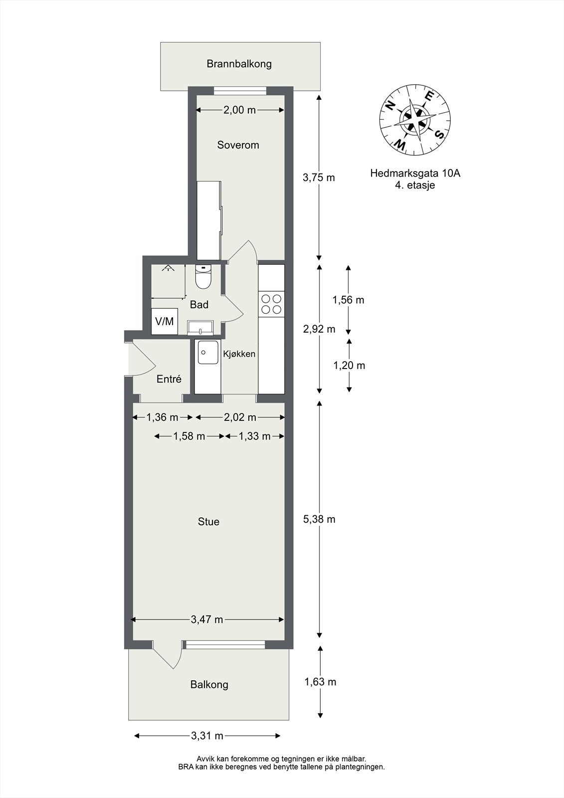 Plantegning. Galleribilde