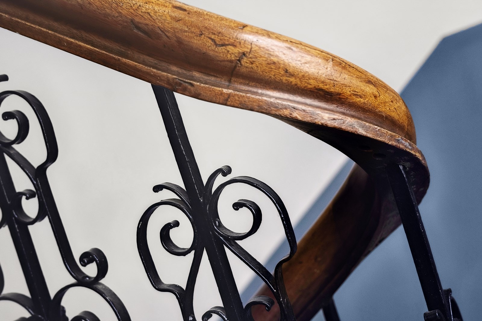 Detalj fra felles trappegang. Galleribilde