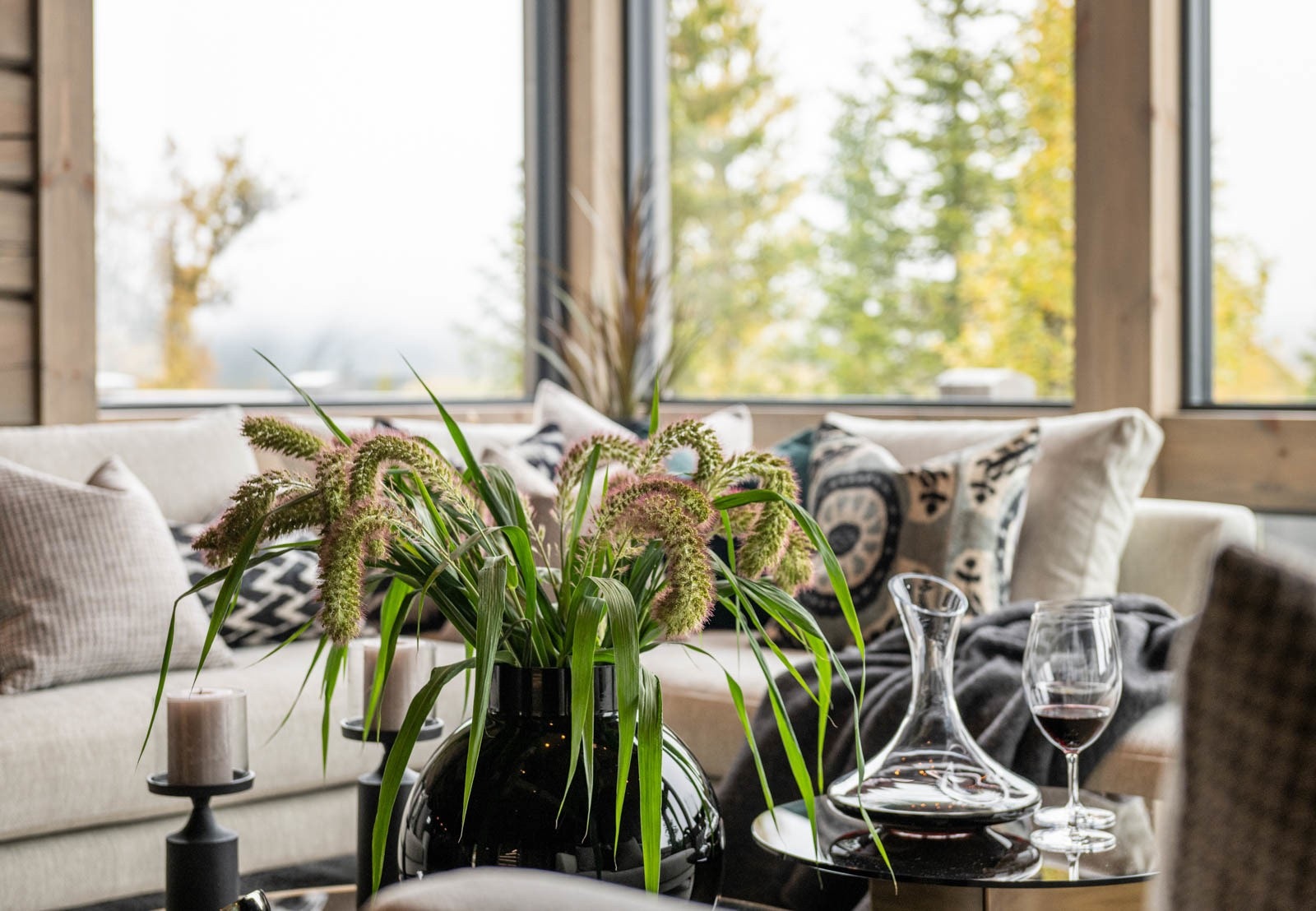 Bilde av lik hytte på en annen tomt på Laftestølen. Avvik vil forekomme