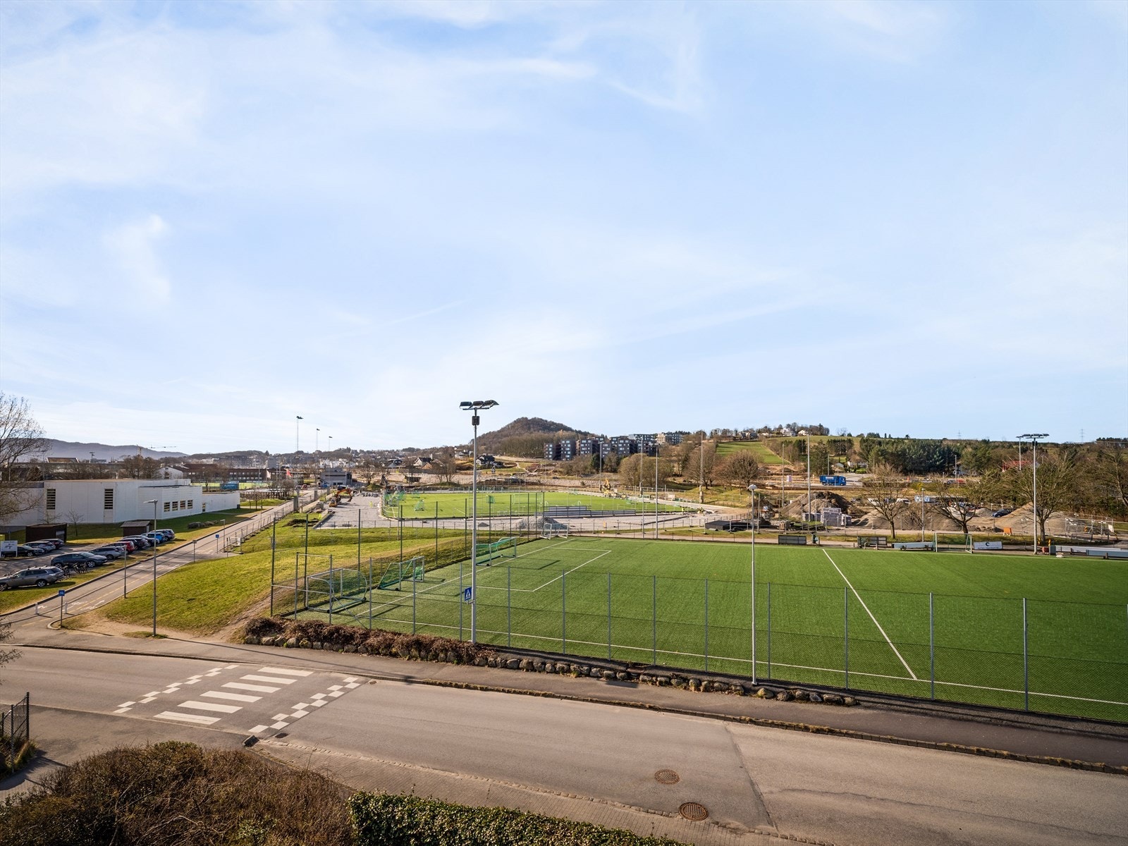 Utsyn fra balkongen Galleribilde